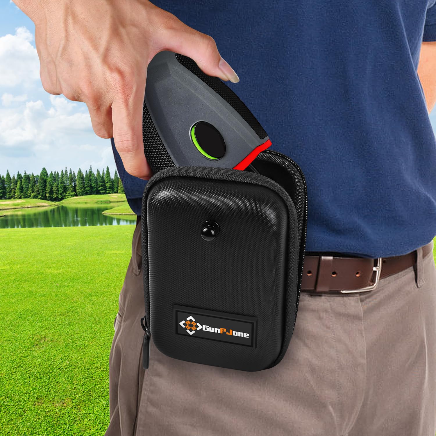 Gunpjone Golf Rangefinder Magnetic Case, Rangefinder Hard Shell Carry Case Rangefinder Cover For Bushnell Tourx V2 V3 V4 V5 Pro