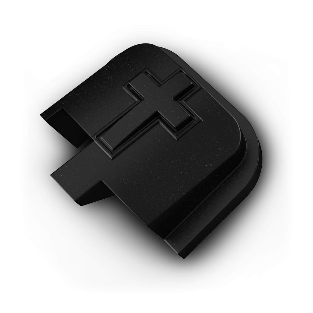 Makershot 3D Aluminum Slide Cover Plate, Compatible With Taurus G2 G2C G3 G3C P111 Pt140 (Simple Cross)