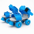 Toy Imagine Adjustable Inline Skates For Kids 412 Years | Blue Roller Skating Shoes With Front Brake | Polyurethane Wheels | Un