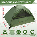 Clostnature Crux Lightweight Tent For Backpacking - 4 Person Ultralight Backpacking Tent, Waterproof Easy Setup Camping Tent, Hi