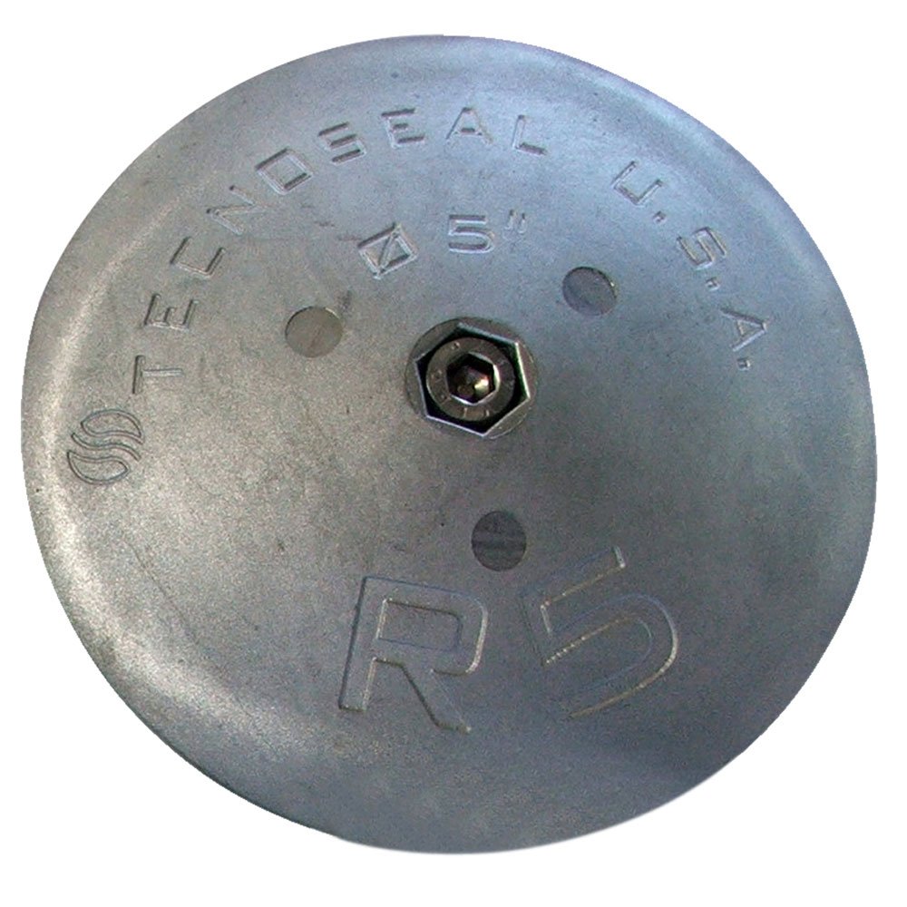 Tecnoseal R5Al Rudder Anode - Aluminum - 5'' X 7/8''