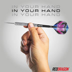 Peter Wright Snakebite Euro 11: 24G Tungsten Darts Set With Flights And Stems