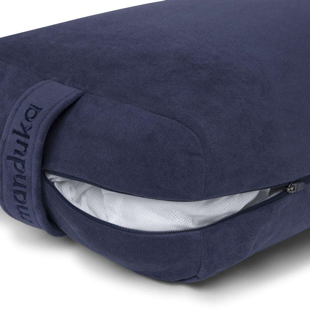 Manduka Enlight Rectangular Yoga Bolster, Midnight