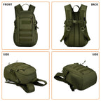 Huntvp 10L/20L/30L Tactical Backpack Military Molle Backpack Rucksack Gear Tactical Assault Pack For Hunting Camping Trekking (1