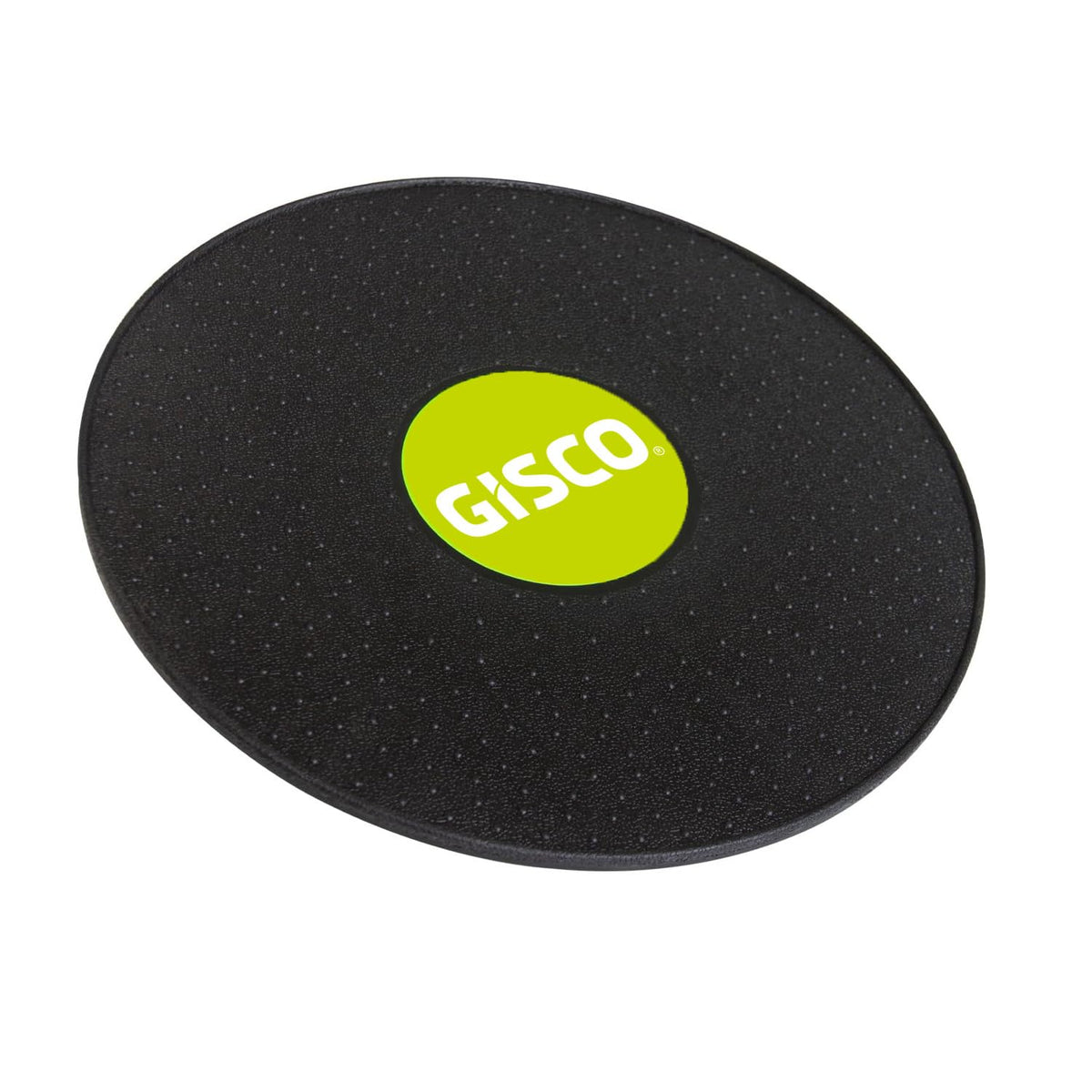 GISCO Adjustable Wobble Balance Board (Black) | 360 Rotation for Balance & Stability Training | Height Adjustable | Supports Up