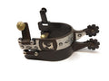 AJ Tack Mens Brown Antique Team Roping Offset Spurs