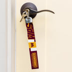 Rico Industries Nfl Football Washington Commanders Standard Wrist Lanyard Key Chain, Cute Wristlet Strap Keychain Holder For Wom