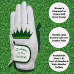 Giggle Golf Women'S Golf Glove (Small, Worn On Right Hand, Queen Of The Green (New))