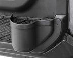 2-Pack Front Door Organizer Tray For 2018 2019 2020 2021 2022 2023 Wrangler Jl Jlu Rubicon Sport Sahara Gladiator Jt 4Ex Interio