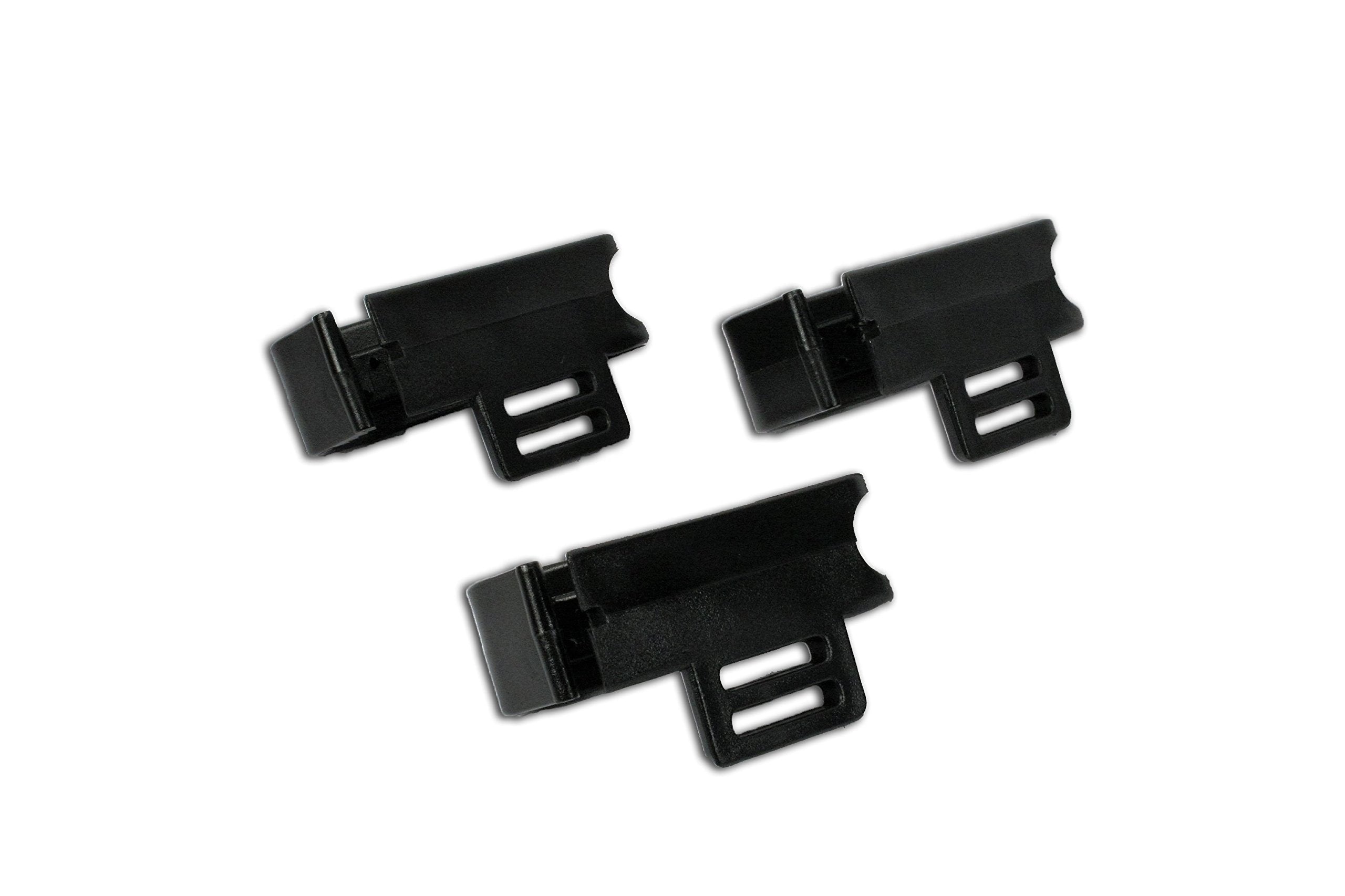 Clakit Gear Clip (Pack Of 3), Multipurpose Fastener For Clipping Accessories To Front Backpack Straps