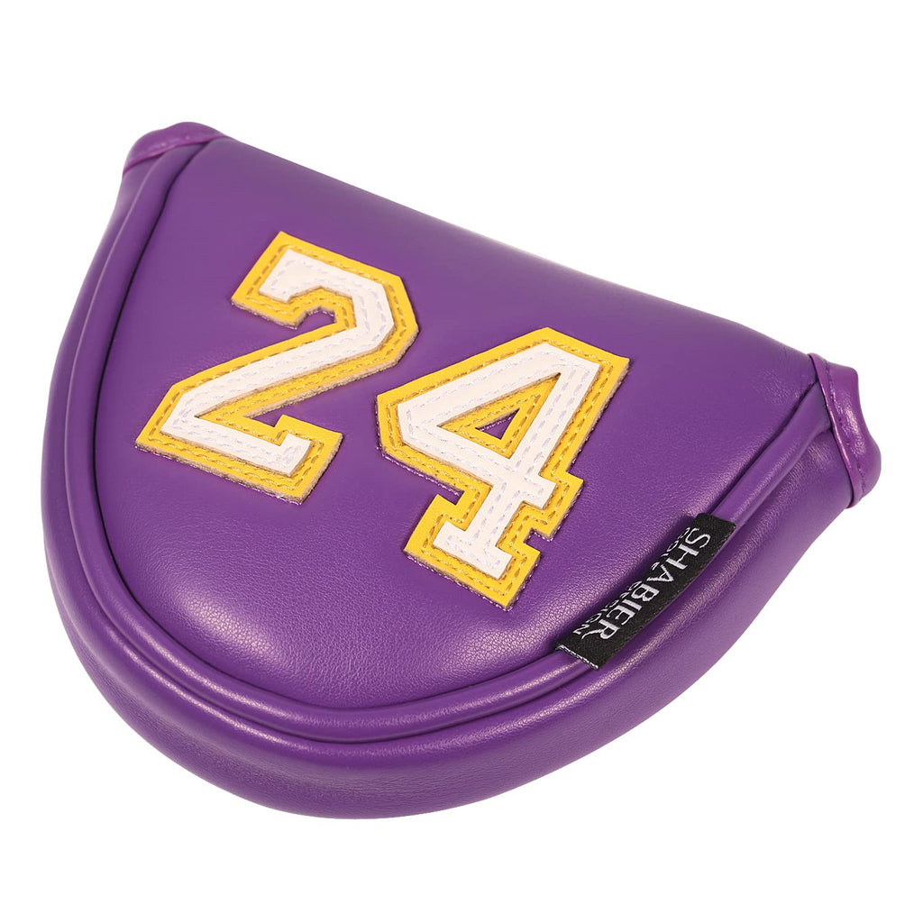 Shabier Golf Putter Cover Kb No.24 Style Design Headcover For Golf Putter Head Cover