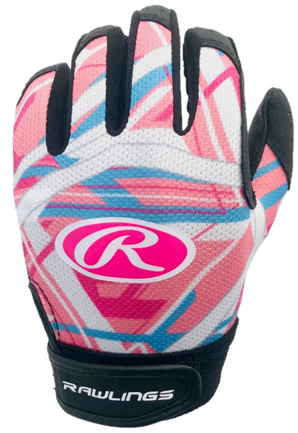 Rawlings Remix T-Ball/Coach Pitch Batting Gloves | Boys & Girls Size Youth Xs | Pink