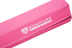 Fitvids 8 Ft Folding Balance Beam Gymnastics Floor Beam With Anti-Slip Bottom And Carrying Handles, Pink