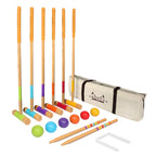 Gosports Deluxe Croquet Set - Full Size For Adults & Kids