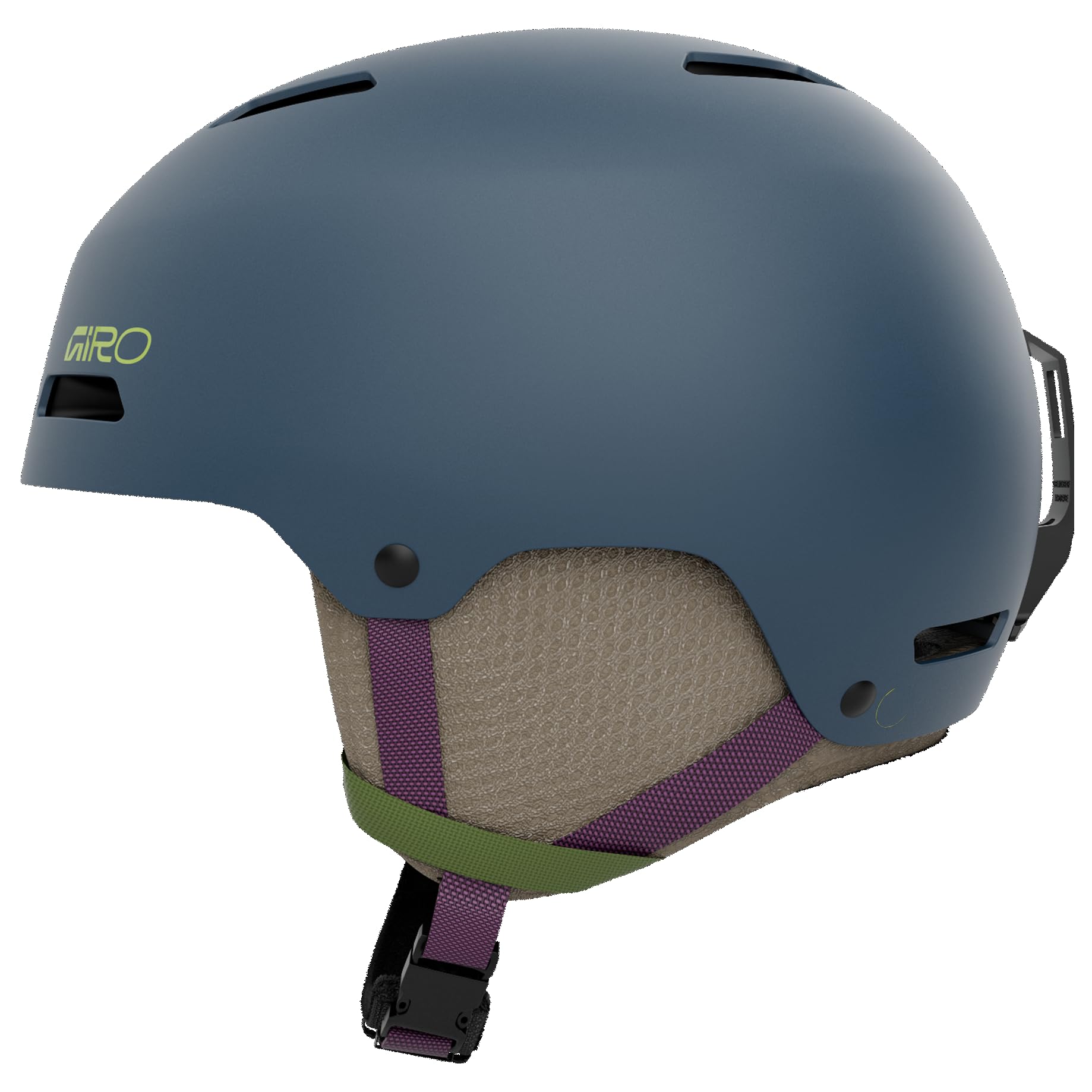 Giro Crue Kids Snow Helmet - Matte Dark Blue Namuk - Size M (55.5-59cm)