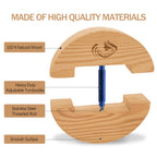 Haibeir Hat Stretcher - Heavy Duty - One Size Fits All Hat& Three Color Adjust From 6-1/2 To 9-1/2 (Blue)