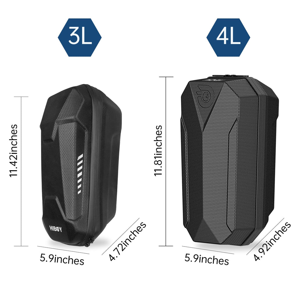 Hiboy Scooter Storage Bag, 4L Large Capacity Handlebar Bag, Front Hanging Bag for Electric Scooter/Electric Bike, For Carrying C