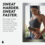 Sports Research Sweet Sweat Vanilla Workout Enhancer Gel to Maximize Your Exercise & Sweat Faster - 6.4oz Stick