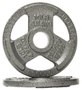 Fitvids Cast Iron Plate Weight Plate For Strength Training And Weightlifting, 2-Inch Center, 10Lb (Set Of 2)