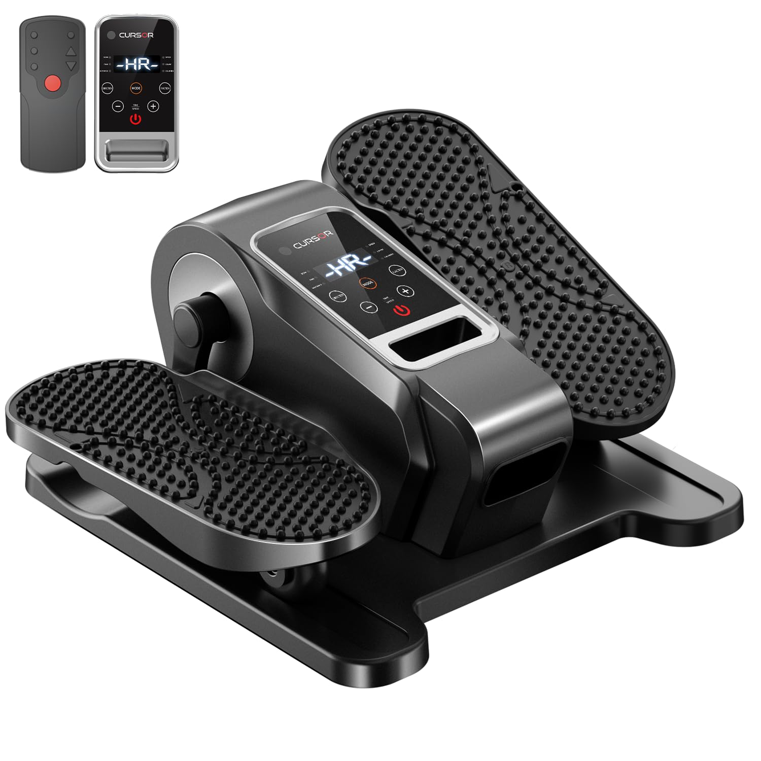 Under Desk Elliptical Machine, Electric Leg Exerciser for Seniors as Seen on TV, 12 Adjustable Speed HR & Auto Mode Portable Min