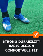Addy & Plusy Sports Ankle Guard Soccer Guard 1 Pair White