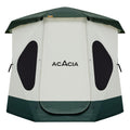 Space Acacia Camping Tent, 2-3 Person Pop Up Tent For Camping With 6'10'' Height, 1 Door, 8 Windows, Waterproof Easy Setup Insta