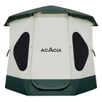 Space Acacia Camping Tent, 2-3 Person Pop Up Tent For Camping With 6'10'' Height, 1 Door, 8 Windows, Waterproof Easy Setup Insta