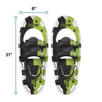 Yukon Charlie'S Sherpa Snowshoe, 8-Inch X 21-Inch