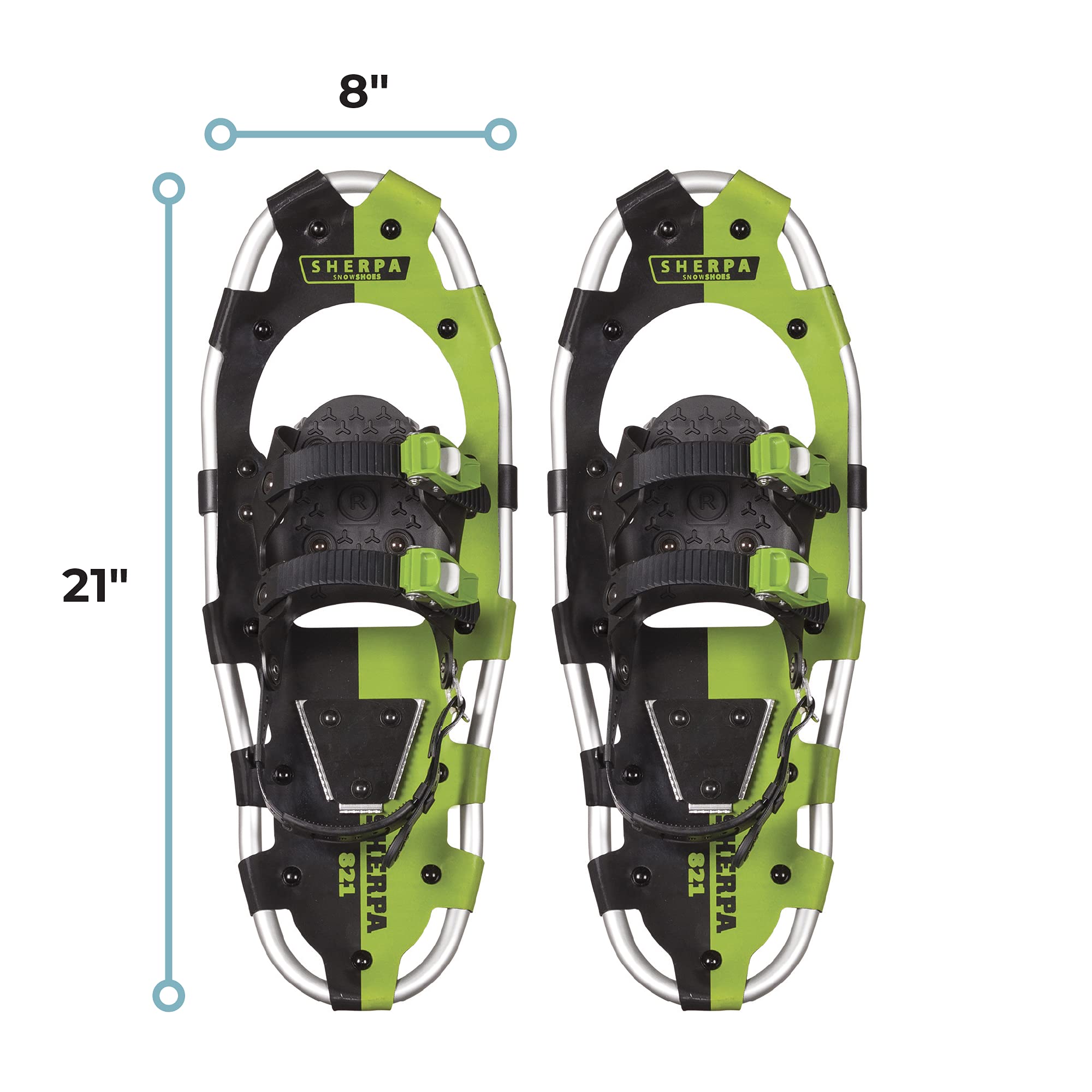 Yukon Charlie'S Sherpa Snowshoe, 8-Inch X 21-Inch