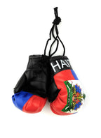 Red Hat Ent Hanging Car Mirror Mini Boxing Gloves (Haiti)