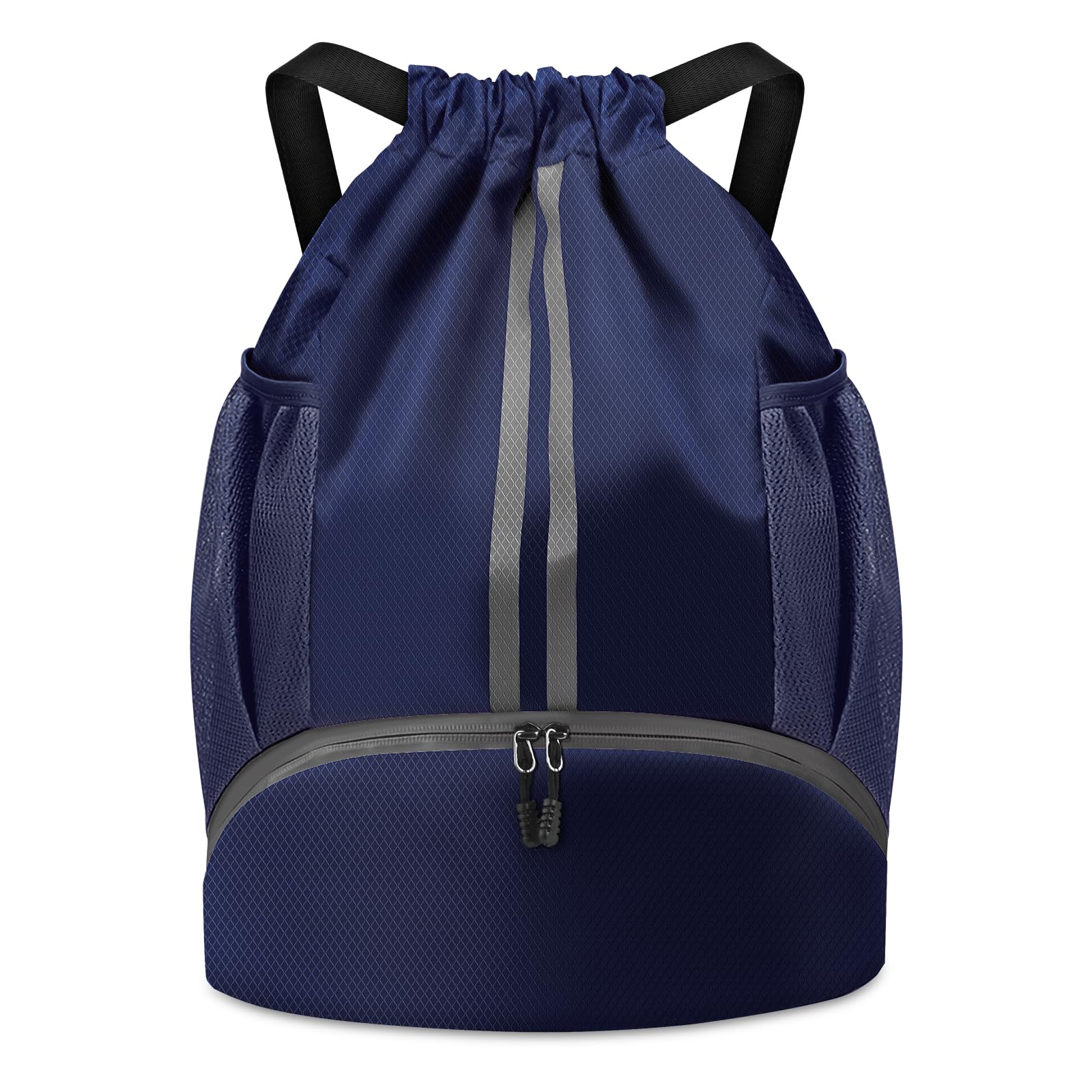 BROTOU Soccer Bags, Football Backpack, Volleyball Bag, Drawstring Backpack with Ball and Shoe Compartment, Football bags for Equ