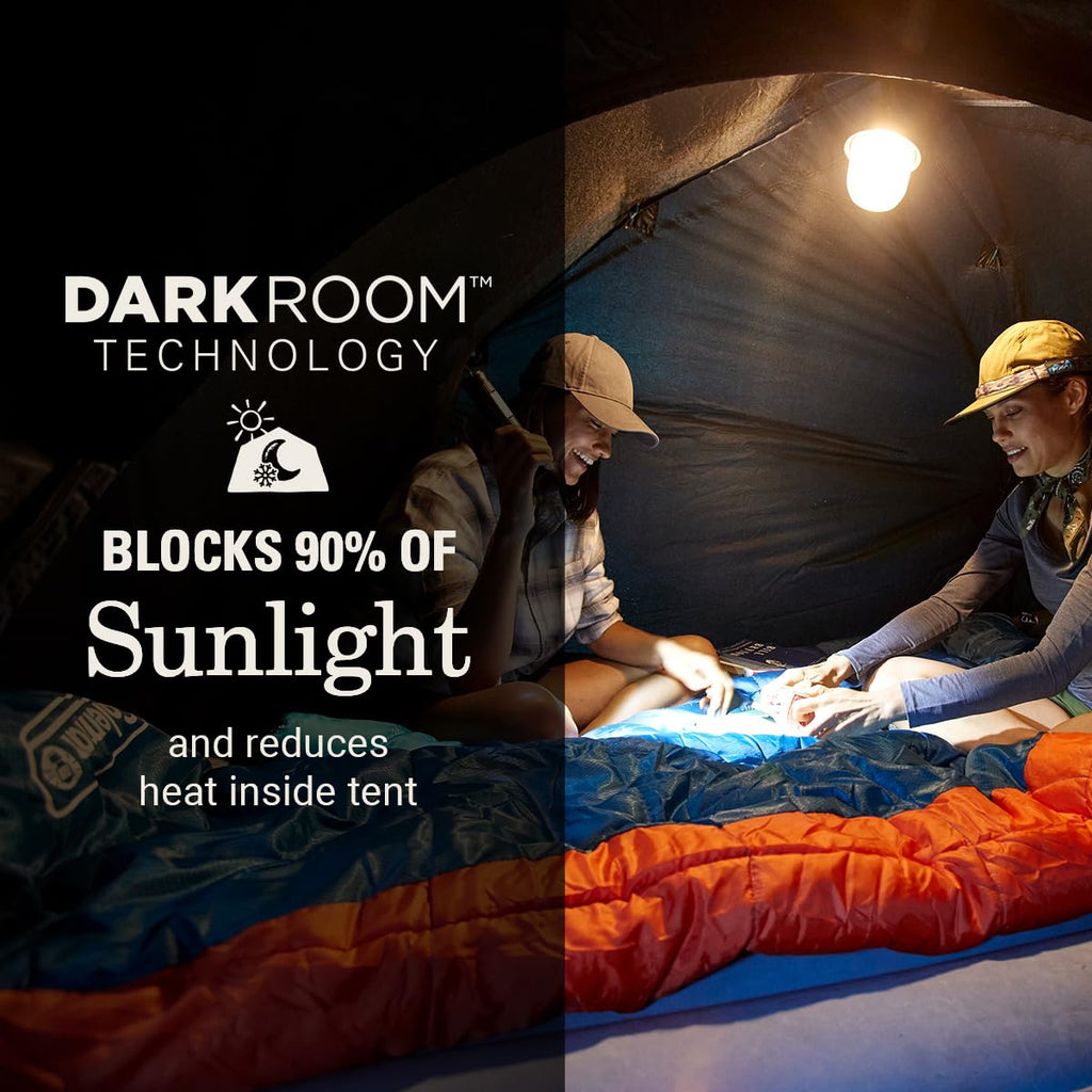 Coleman Skydome 4-Person Screen Room Camping Tent With Dark Room Technology