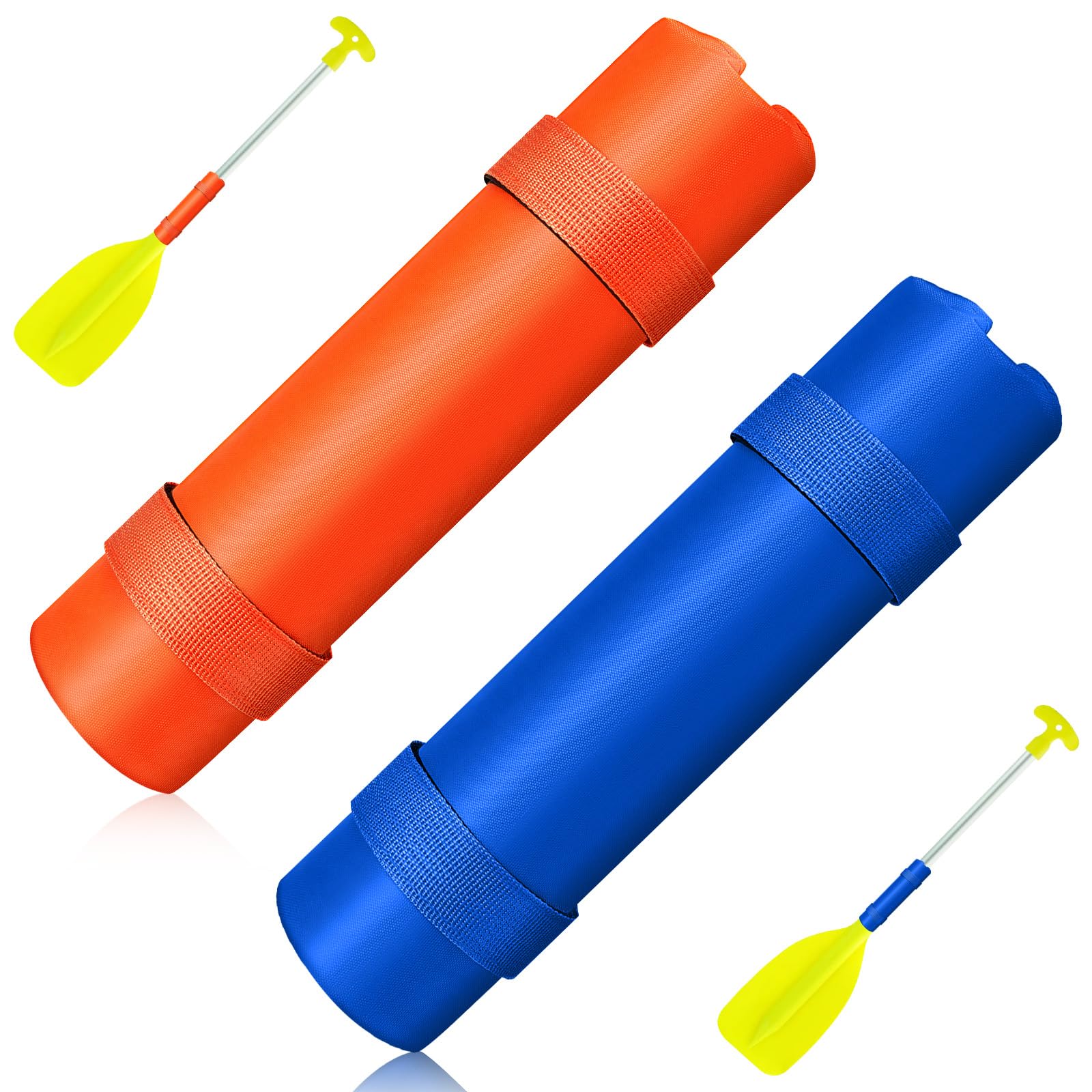Deekin 4 Pack 2/4 Pack Paddle Float for Flotation Kayak Canoe Surf Paddleboarding Gifts - Prevent Paddle Sinking in Water (Blue,
