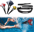 Hikeen Swimming Parachute Resistance Set Training Equipment with 3 Parachute & Adjustable Length Swim Belts for Adults(2 Set)