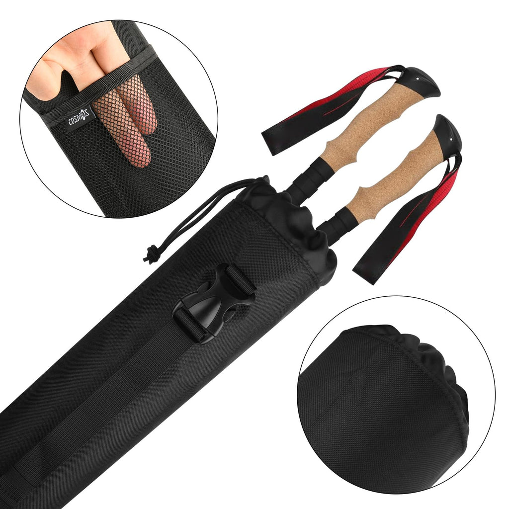 Cosmos Portable Trekking Poles Carrying Bag Tent Poles Bag Replacement Storage Bag Pouch For Walking Stick Trekking Hiking Poles