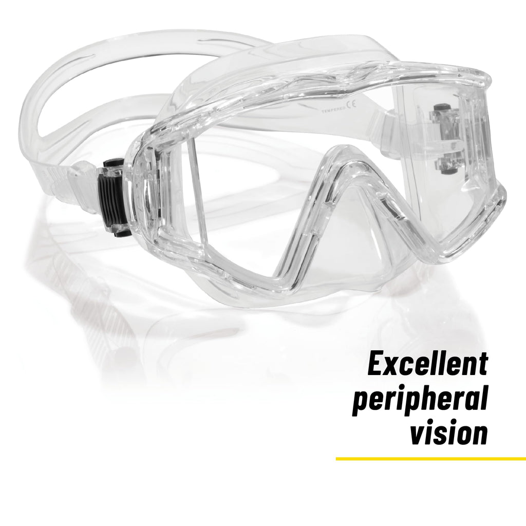 Cressi Pano 3, Clear/Black