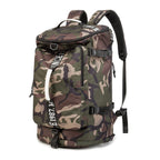 Funyago Outdoor Waterproof Backpack Hiking, Fishing, Camping Large Capacity Multifunctional Laptop Backpack, Suitable For Both M