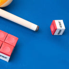 Gse 12-Pack Billiard/Pool Cue Chalks, Billiard Pool Table Accessories For Home/Tournament Use (Red)