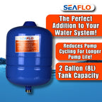 Seaflo Pre-Pressurized Accumulator Tank (2 Gallon)