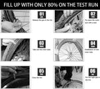 (2 Sets) 14    X 2.125 Kids Bike Replacement White Tires And Tubes - Compatible With Most 14    Kids Bikes Like Royalbaby, Joyst