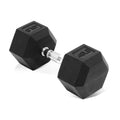 Fitvids 40LB Single Hex Dumbbells Rubber Coated Hand Weights for Exercises and Fitness