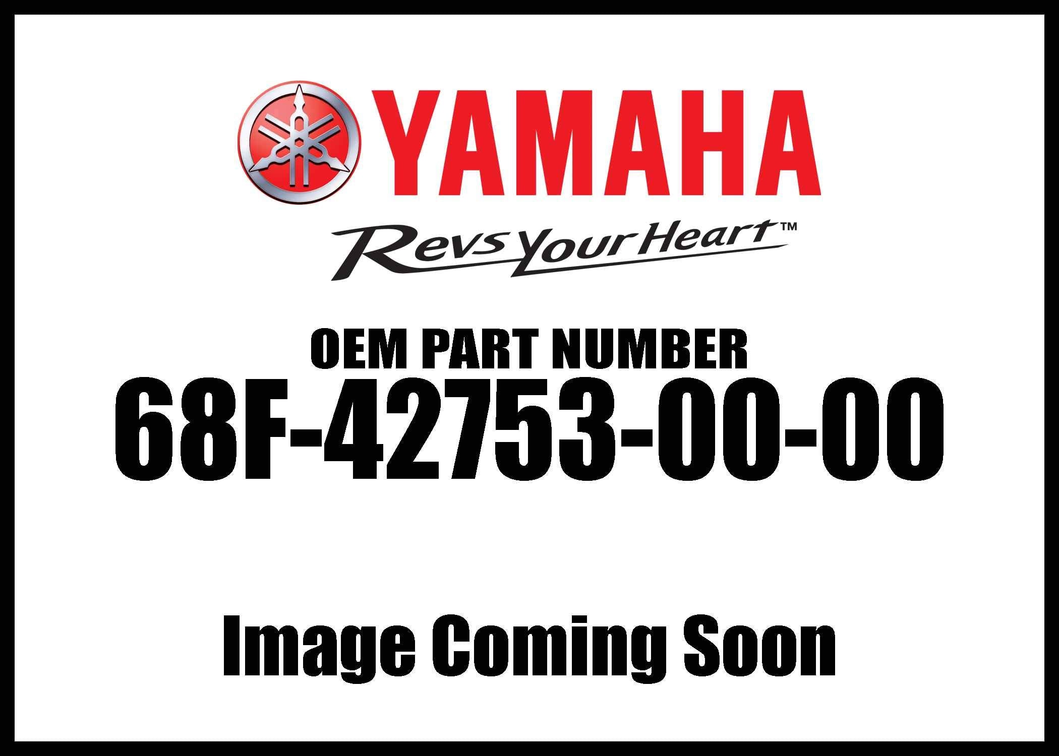 Yamaha 68F-42753-00-00 Fastner; Outboard Waverunner Sterndrive Marine Boat Parts