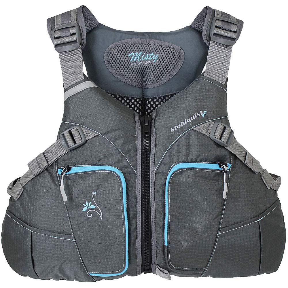 Stohlquist Misty Personal Flotation Device, Large, Grey