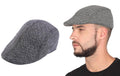 Clothera MenS Cotton Casual Golf/Flat Caps (Grey), Free Size