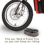 Alveytech 16X2.4 Inner Tube With Straight Valve Stem - Replacement Tubes For The Razor Mx500 And Mx650 Dirt Rocket Mini Bike, El