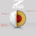 Srixon Ball:Z-Star Xv7 Tyl (12), Yellow, One Size (10311207)