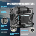 Engel Hd30 High-Performance Soft Sided Tote Cooler - Durable, Leak-Proof, Portable Ice Chest For Camping, Fishing, Tailgating &