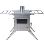 Winnerwell Nomad Medium Tent Stove  Tiny Portable Wood Burning Stove For Tents, Shelters, And Camping  800 Cubic Inch Firebox  P