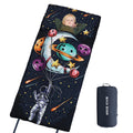 Kids Sleeping Bag, Hallo Bunny Space Astronaut Sleeping Bags for Boys Girls, Slumber Bag with Pillow, Toddler Sleeping Bags for 