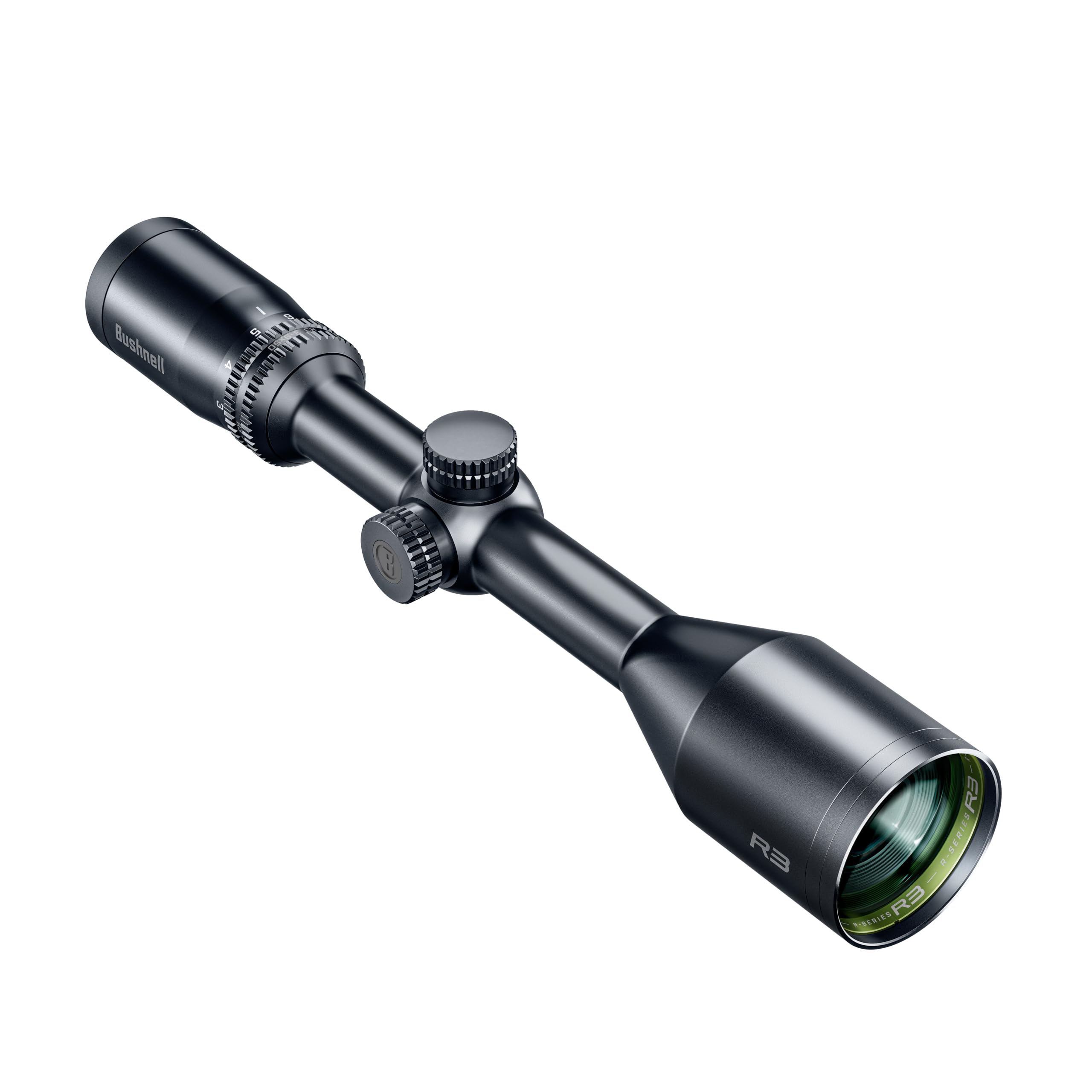 Bushnell R3 3-9x50 Riflescope, DOA-QBR Reticle, HD Optical System, EXO Barrier, IPX7 Waterproof, for Hunting and Shooting